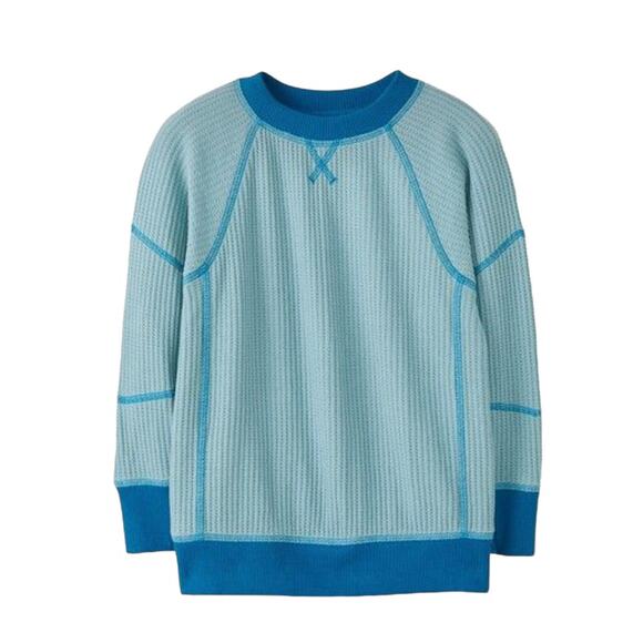 Hanna Andersson NWT Waffle Knit Crewneck Sweatshirt. Size 10. - Picture 1 of 1